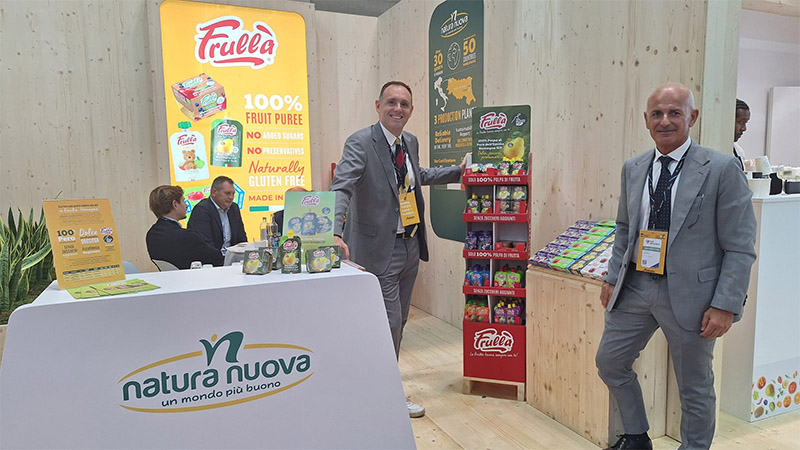 Riccardo Zannoni, responsabile export e Davide Drei dell'ufficio commerciale Natura Nuova